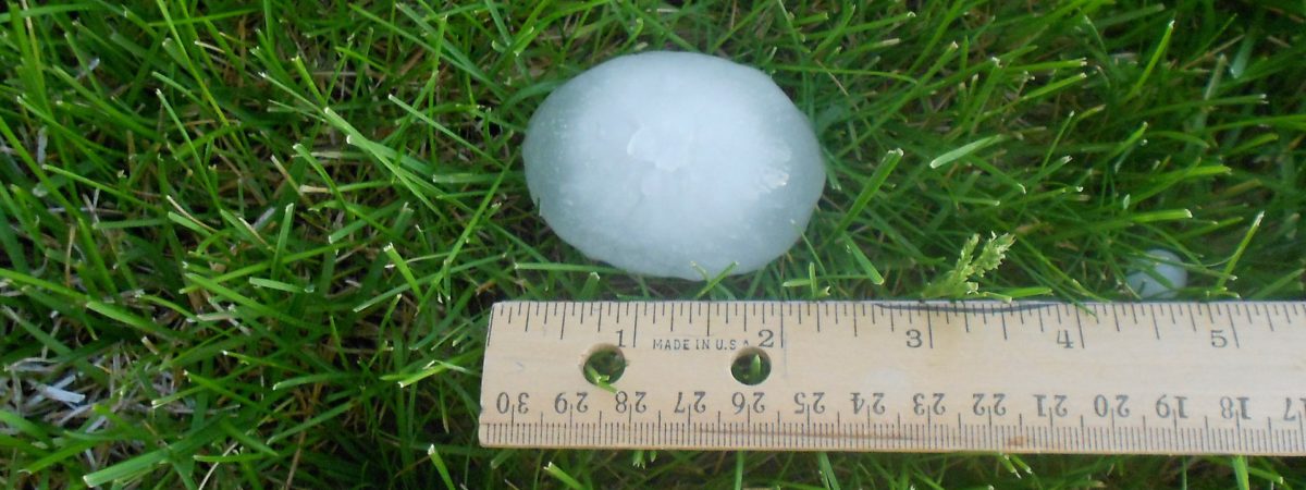 Large hail